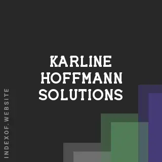 Karline Hoffmann Solutions | Indexof