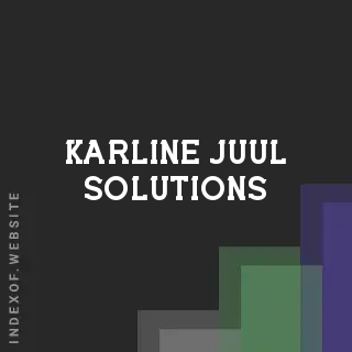 Karline Juul Solutions | Indexof
