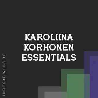 Karoliina Korhonen Essentials | Indexof