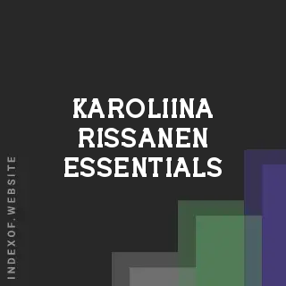 Karoliina Rissanen Essentials | Indexof