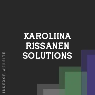 Karoliina Rissanen Solutions | Indexof