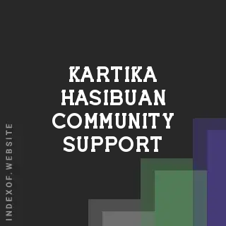 Kartika Hasibuan Community Support | Indexof