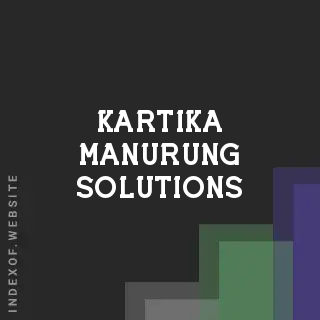 Kartika Manurung Solutions | Indexof