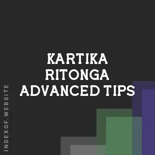 Kartika Ritonga Advanced Tips | Indexof