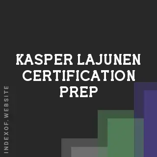 Kasper Lajunen Certification Prep | Indexof