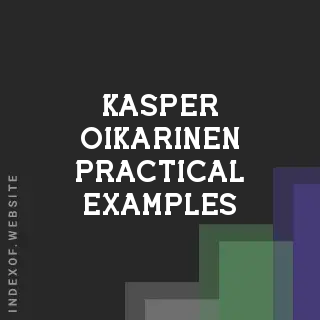 Kasper Oikarinen Practical Examples | Indexof