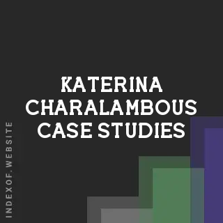 Katerina Charalambous Case Studies | Indexof