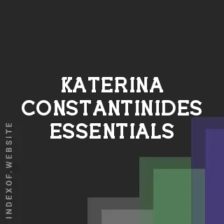Katerina Constantinides Essentials | Indexof