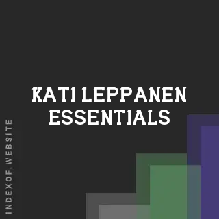 Kati Leppanen Essentials | Indexof