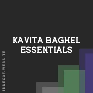 Kavita Baghel Essentials | Indexof