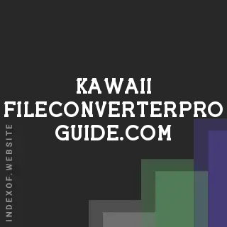 kawaii-fileconverterpro-guide.com by Hernan Pascua site -  Indexof