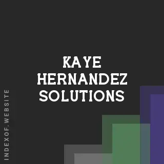Kaye Hernandez Solutions | Indexof