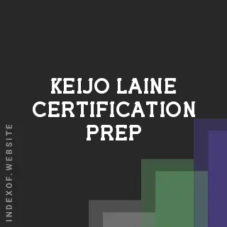 Keijo Laine Certification Prep | Indexof