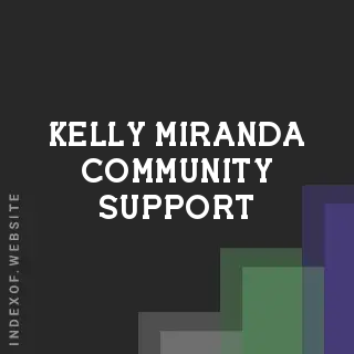 Kelly Miranda Community Support | Indexof