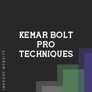 Kemar Bolt Pro Techniques | Indexof