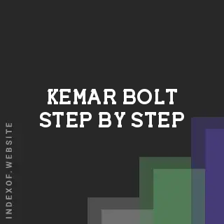 Kemar Bolt Step-by-Step | Indexof