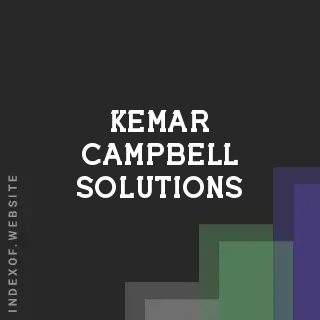 Kemar Campbell Solutions | Indexof