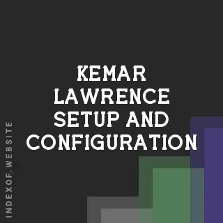 Kemar Lawrence Setup and Configuration | Indexof