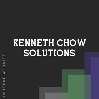 Kenneth Chow Solutions | Indexof