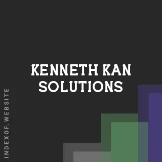 Kenneth Kan Solutions | Indexof