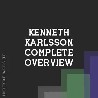 Kenneth Karlsson Complete Overview | Indexof