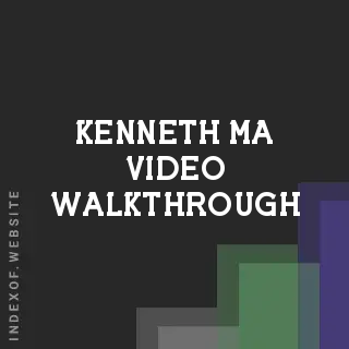 Kenneth Ma Video Walkthrough | Indexof