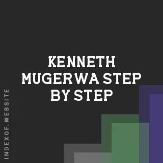 Kenneth Mugerwa Step-by-Step | Indexof