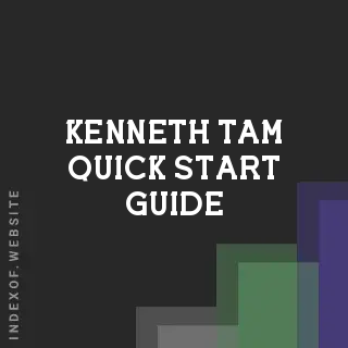 Kenneth Tam Quick Start Guide | Indexof