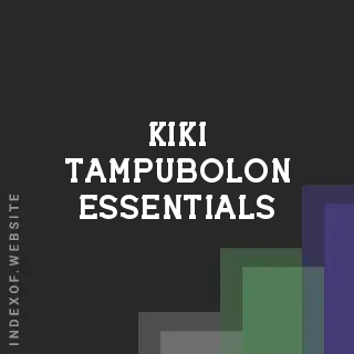 Kiki Tampubolon Essentials | Indexof