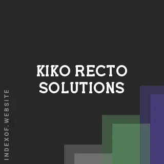Kiko Recto Solutions | Indexof