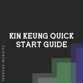 Kin Keung Quick Start Guide | Indexof