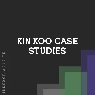 Kin Koo Case Studies | Indexof