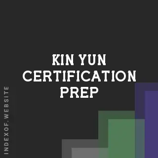 Kin Yun Certification Prep | Indexof