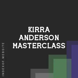 Kirra Anderson Masterclass | Indexof