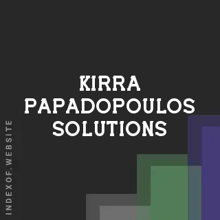 Kirra Papadopoulos Solutions | Indexof