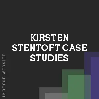 Kirsten Stentoft Case Studies | Indexof