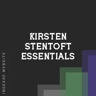 Kirsten Stentoft Essentials | Indexof