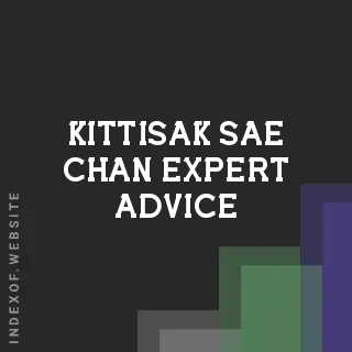 Kittisak Sae-chan Expert Advice | Indexof