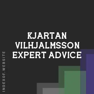 Kjartan Vilhjalmsson Expert Advice | Indexof