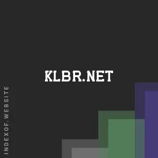 klbr.net by Hakan Jernberg site -  Indexof