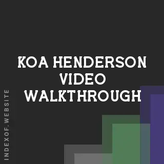 Koa Henderson Video Walkthrough | Indexof