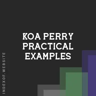Koa Perry Practical Examples | Indexof