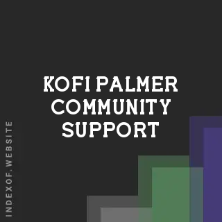 Kofi Palmer Community Support | Indexof