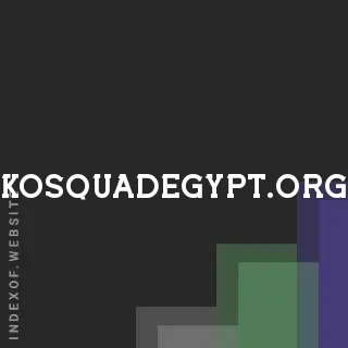 kosquadegypt.org by Rostyslav Moroz site -  Indexof