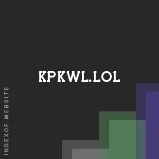 kpkwl.lol by Riska Budiman site -  Indexof