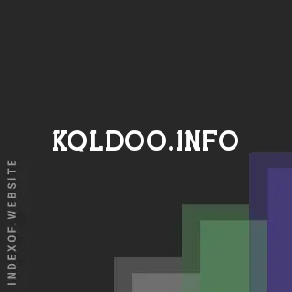 kqldoo.info by Kasper Vatanen site -  Indexof