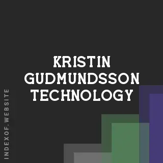 Kristin Gudmundsson Technology | Indexof