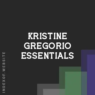 Kristine Gregorio Essentials | Indexof