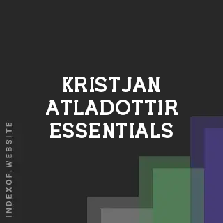 Kristjan Atladottir Essentials | Indexof