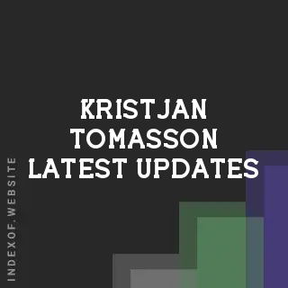 Kristjan Tomasson Latest Updates | Indexof